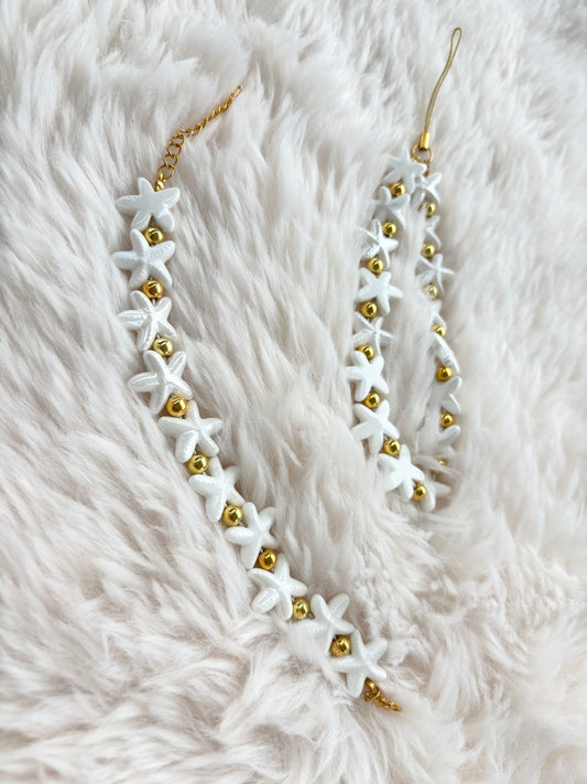 Léa - Parure collier & bracelet
