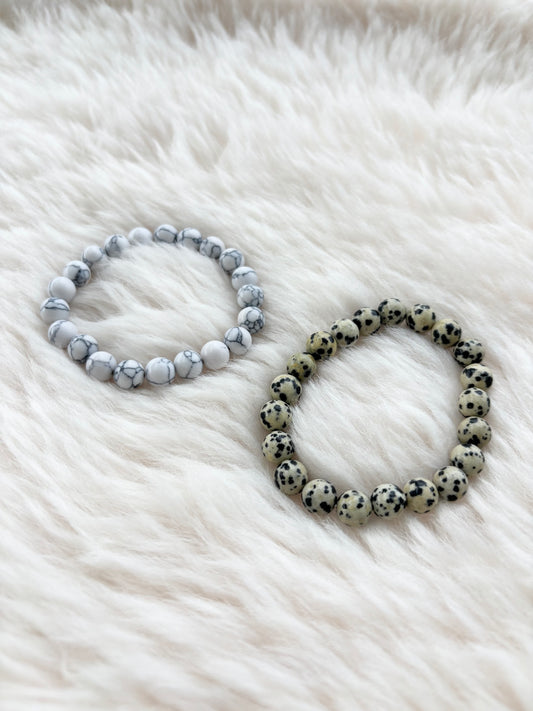 Virginie - Duo de bracelets perles