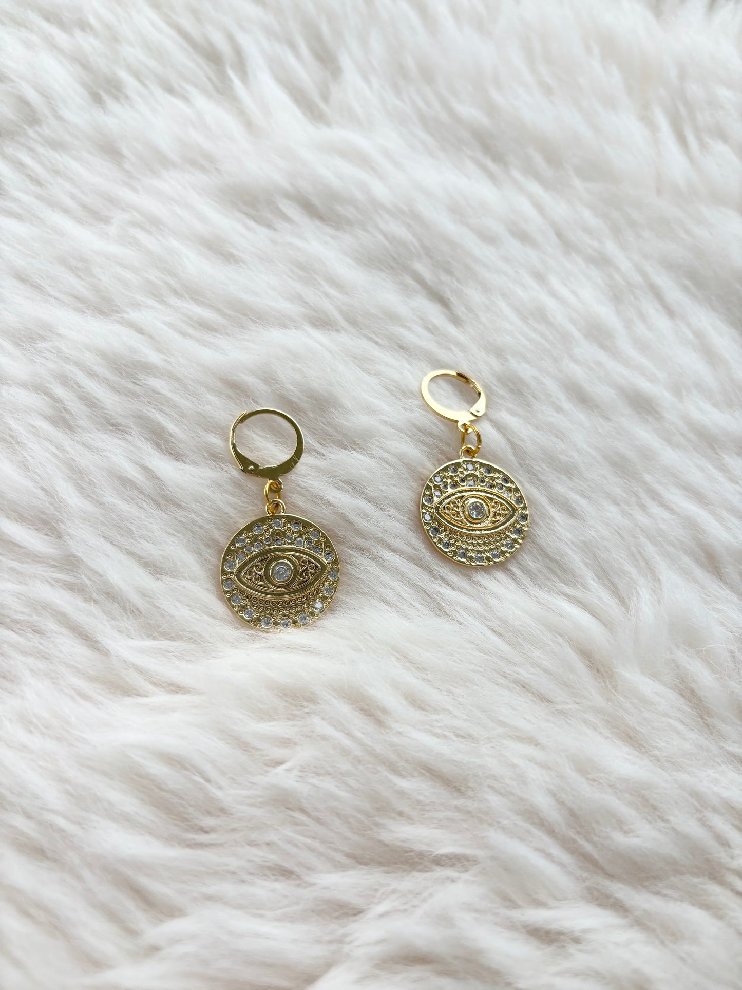 Léana - Boucles d’oreilles dorées