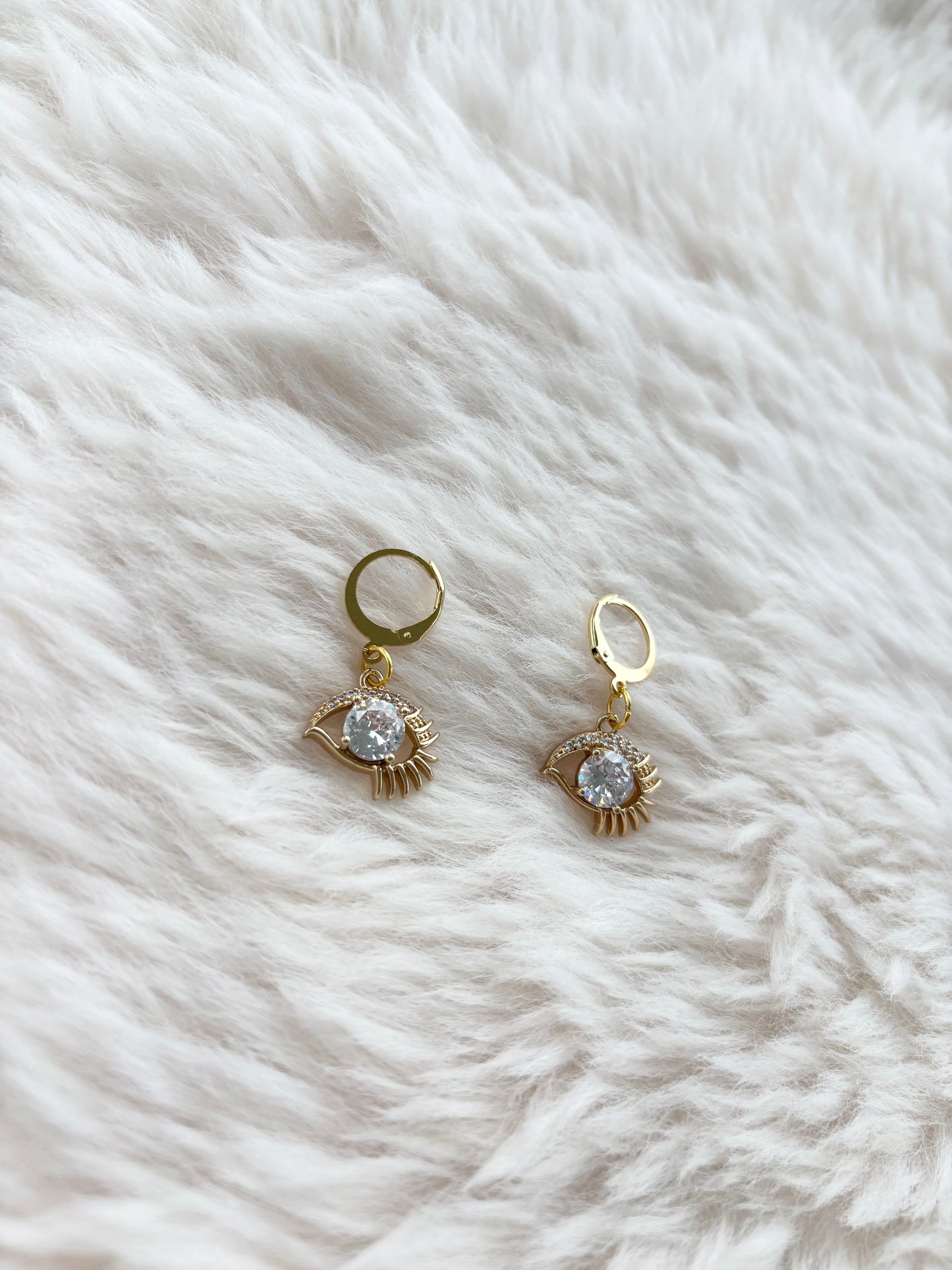 Léana - Boucles d’oreilles dorées