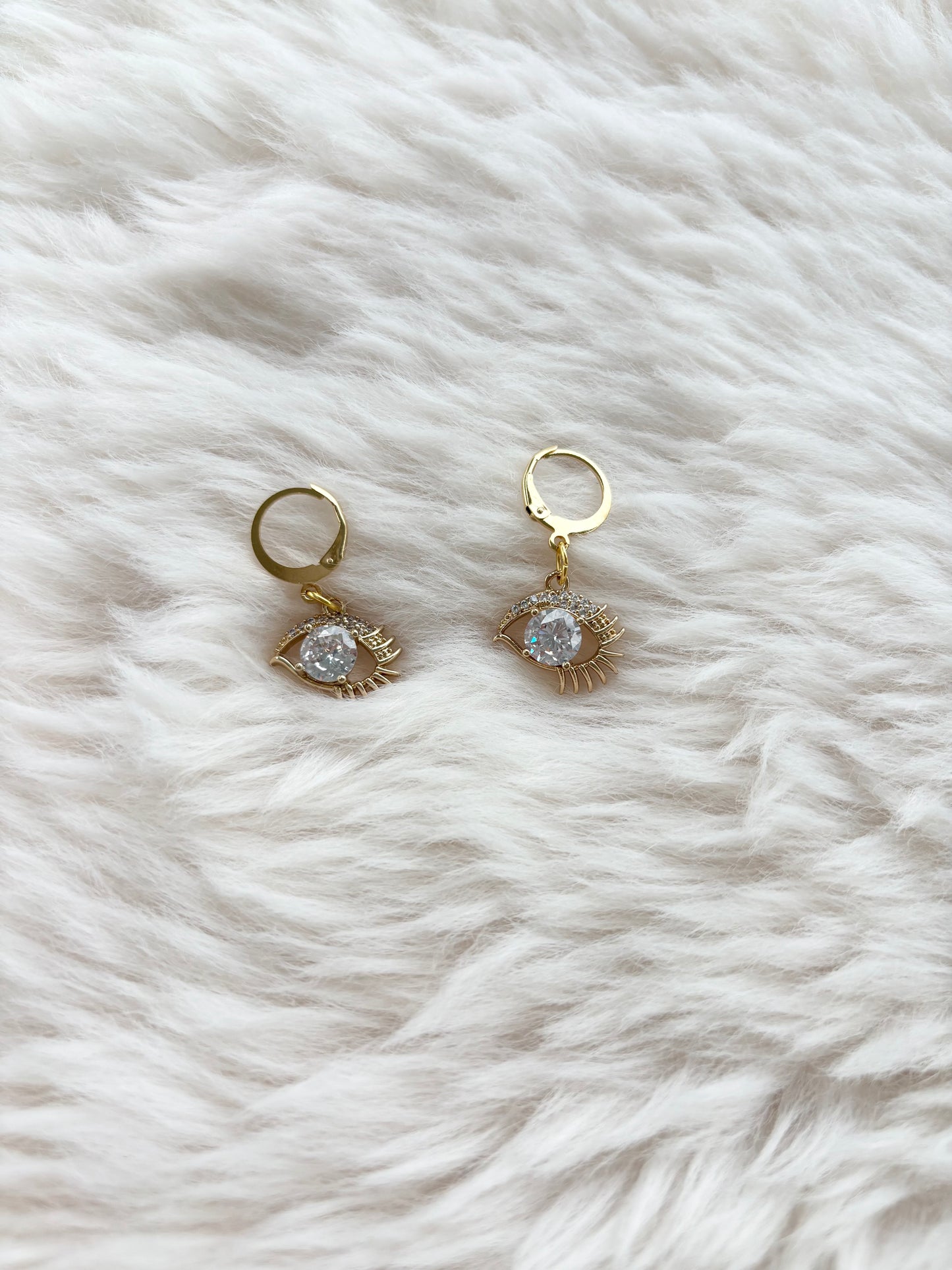 Léana - Boucles d’oreilles dorées