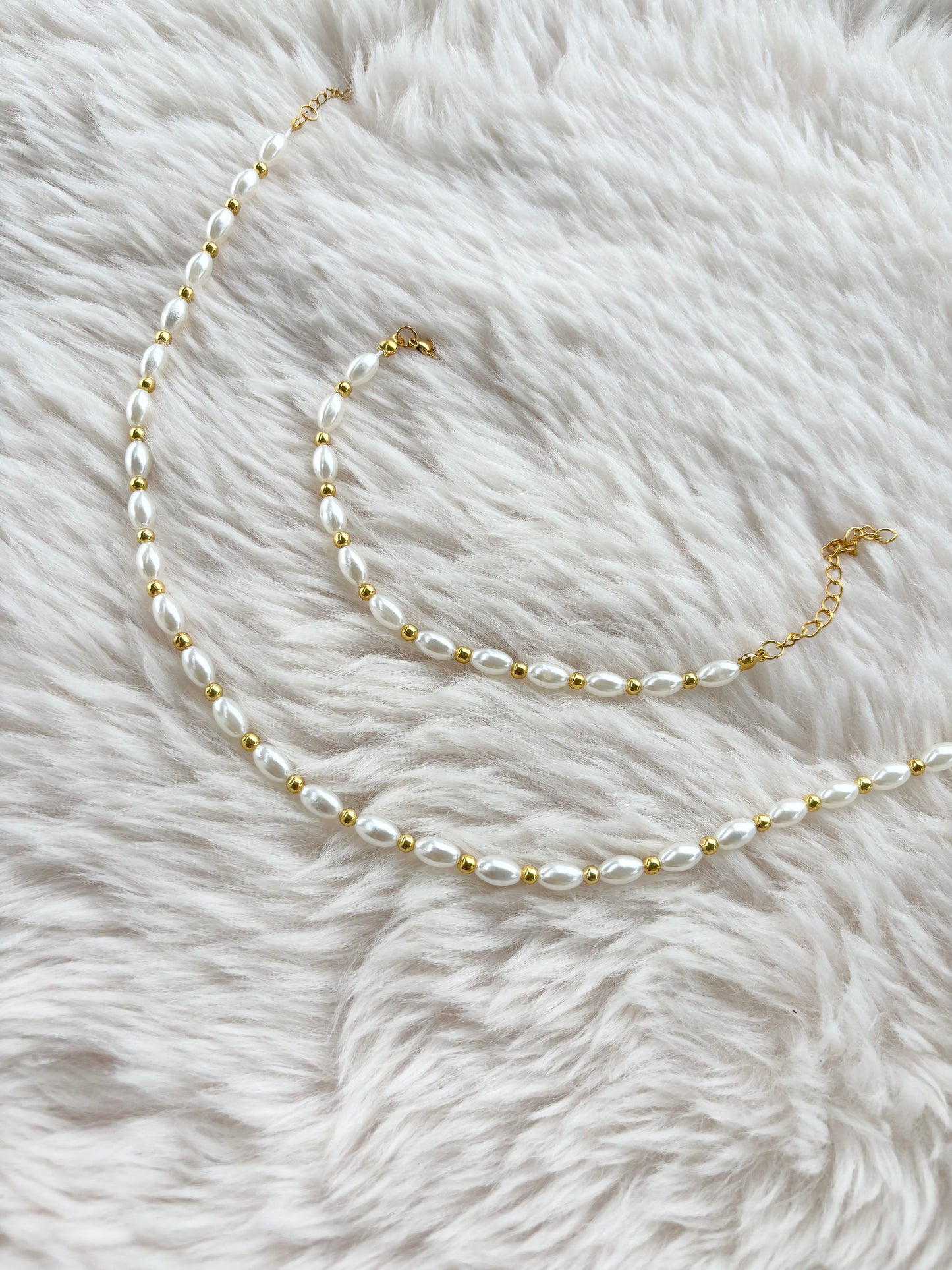 Clara - Parure collier & bracelet