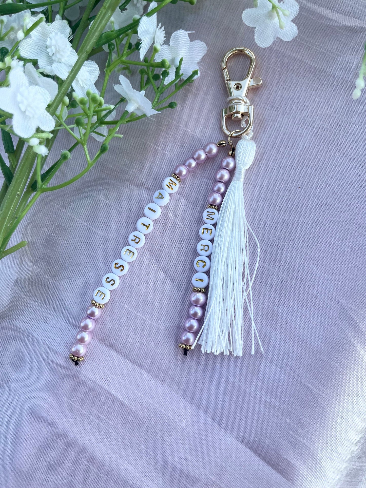Cadeau de fin d’année/ porte clés personnalisable