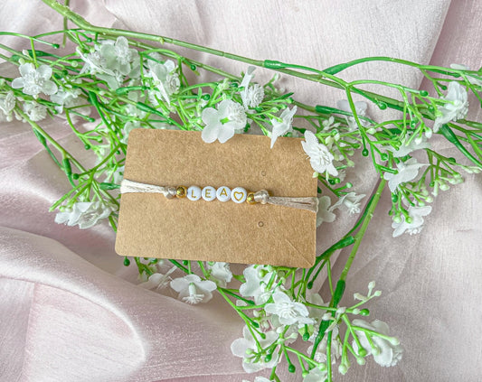 Customizable bracelet, nickname bracelet, first name bracelet
